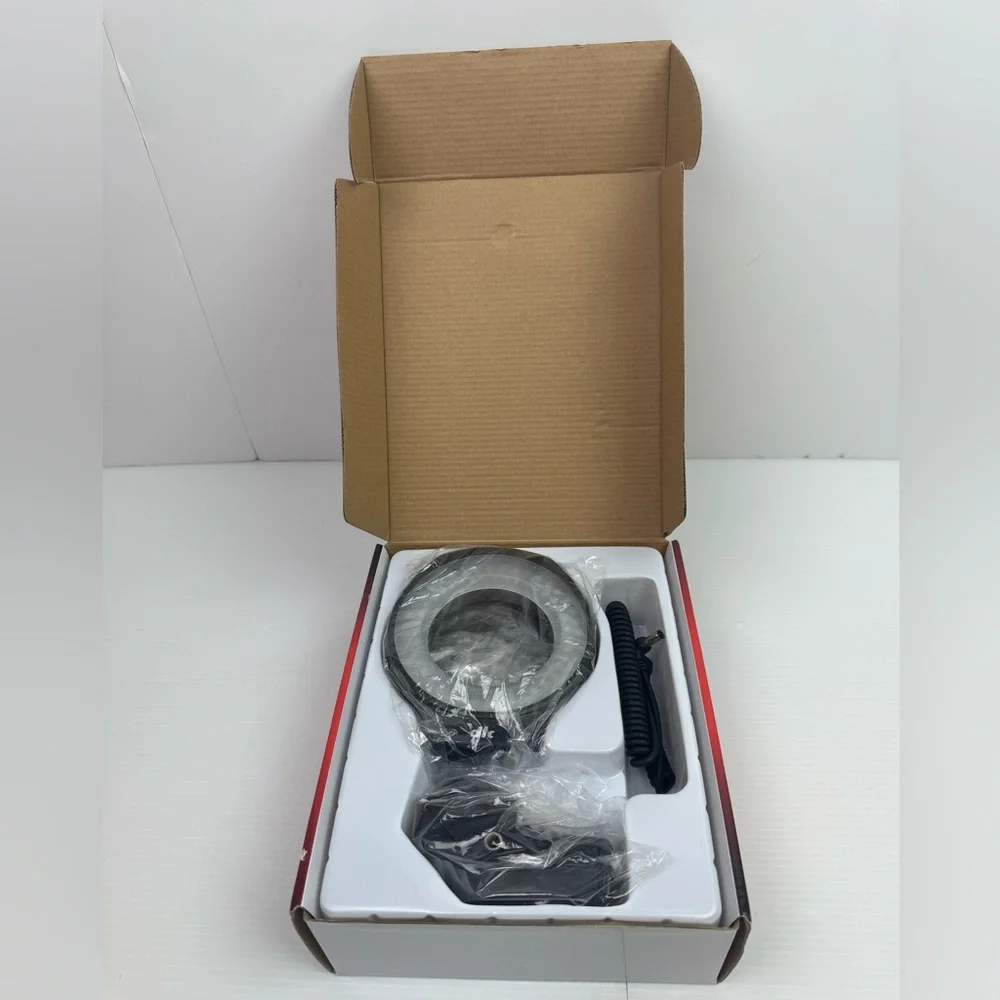 DLC DL-RLF80 LED Hybrid Hybrid Ringlight And Flash Open Box READ